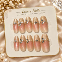Luxuriously Fancy Cat Eye Nails collection 2