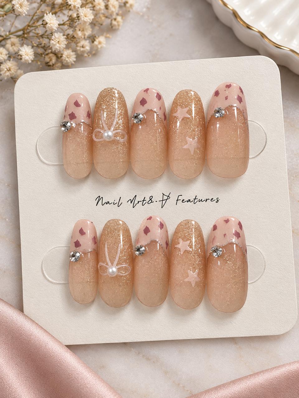 Luxuriously Fancy Cat Eye Nails collection 1