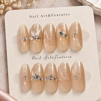 Luxuriously Fancy Cat Eye Nails collection 1