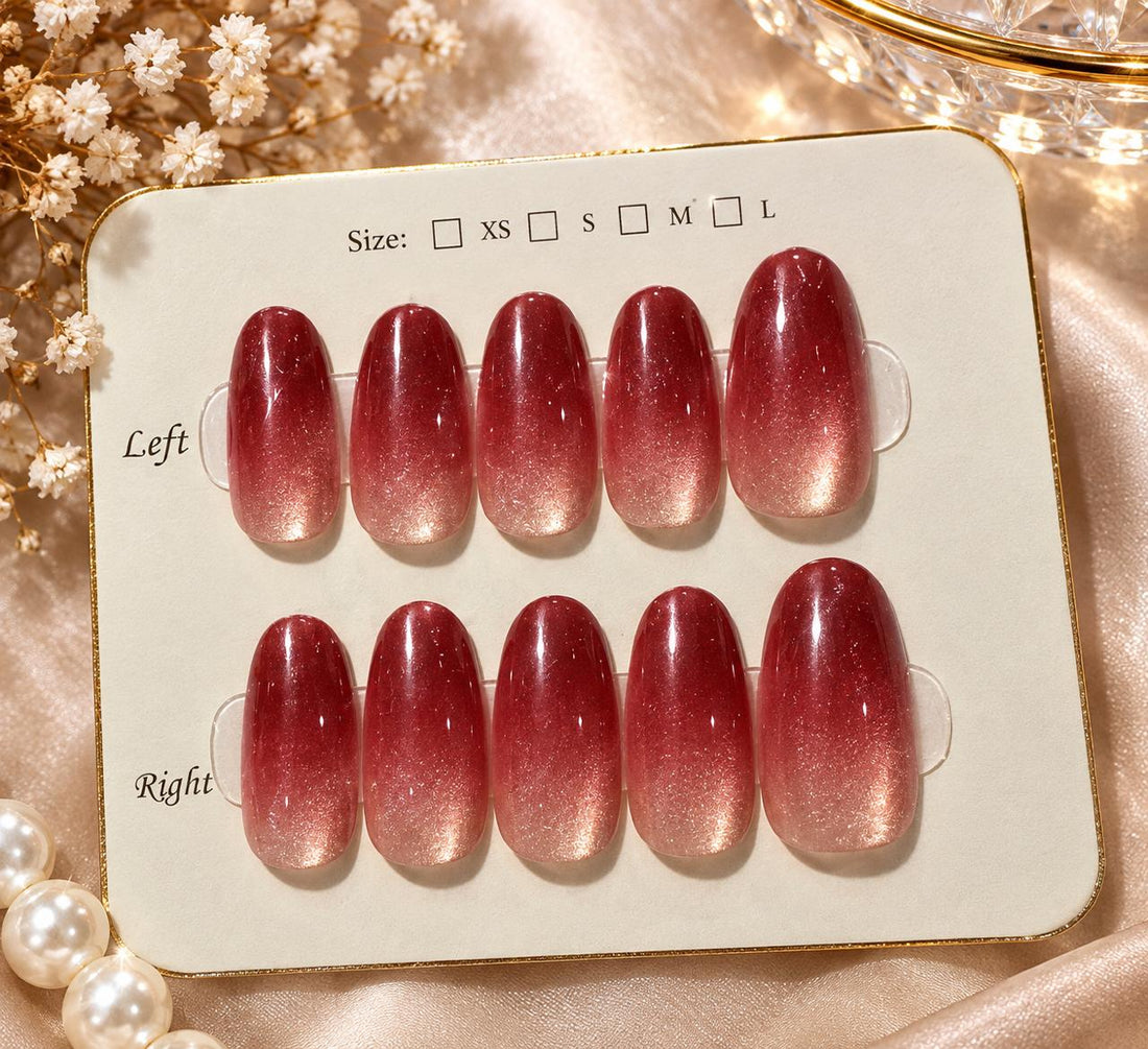 Luxuriously Fancy Cat Eye Nails collection 2