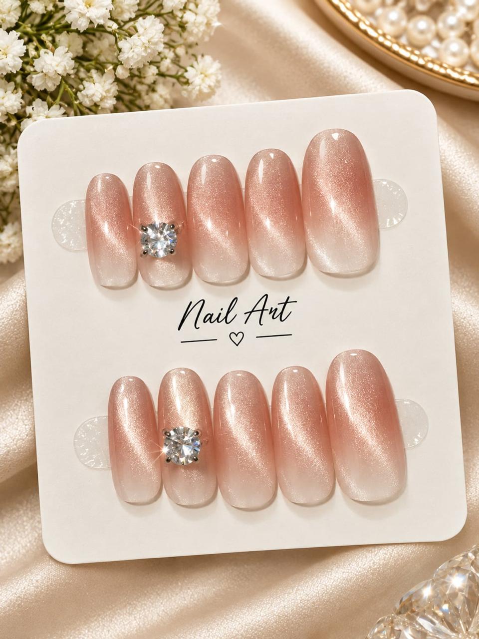 Luxuriously Fancy Cat Eye Nails collection 2