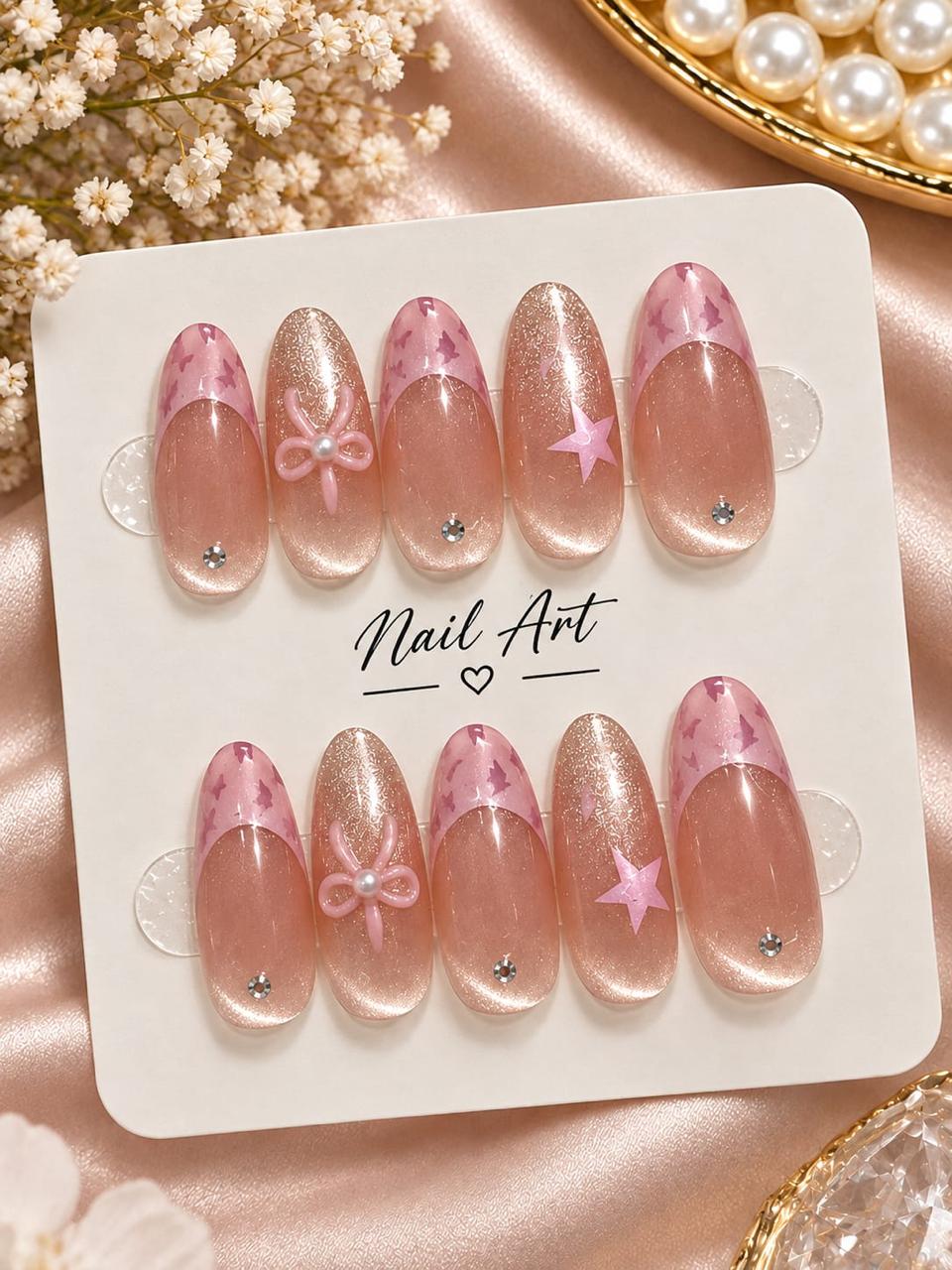 Luxuriously Fancy Cat Eye Nails collection 2