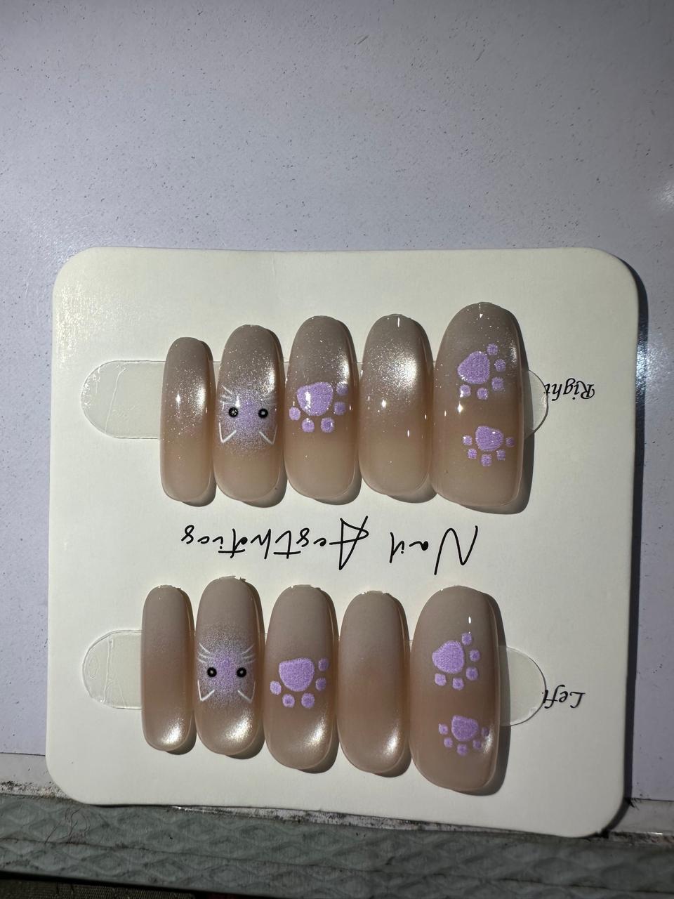 Luxuriously Fancy Cat Eye Nails collection 2