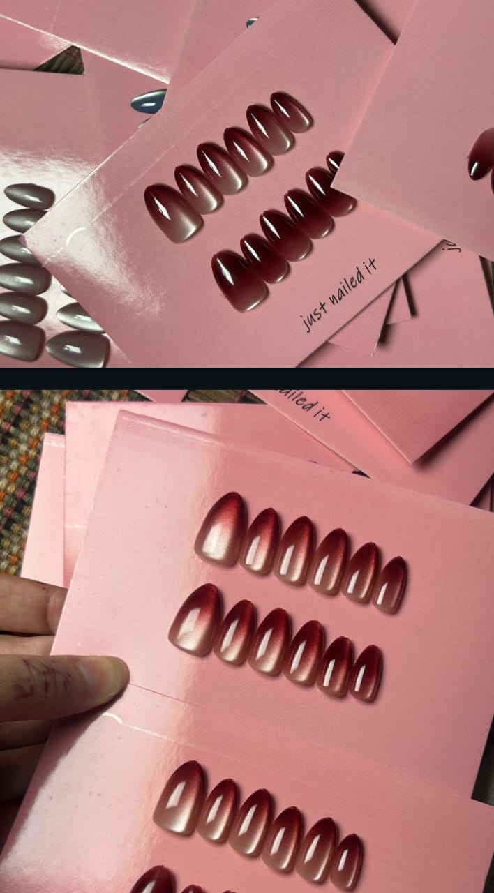 Ombre Red Double JellX Cateye