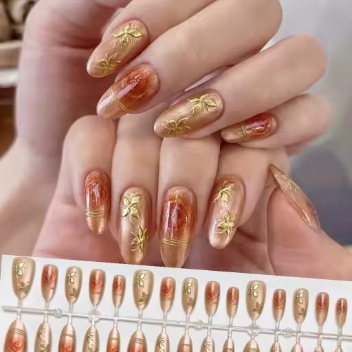 Redish Golden Cat Eye Chrome